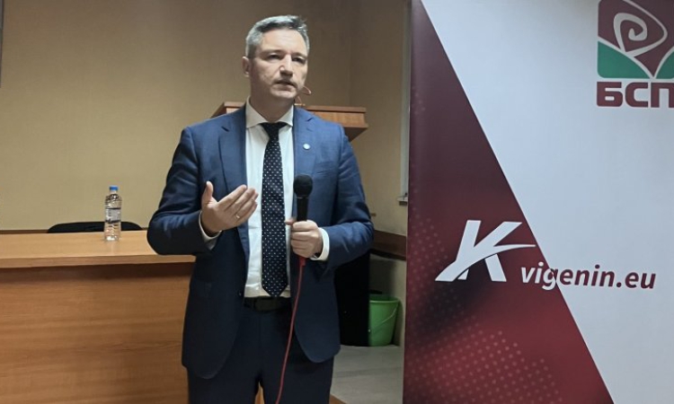 Кристиан Вигенин в Пловдив: Изборът на председател на БСП не е битка, а състезание на идеи
