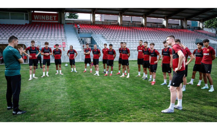 България U19 стартира лагера си преди мачовете с Албания