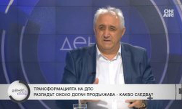 Мехмед Дикме: Доган не позволи ДПС да се реформира и хората приемат Пеевски като естествен лидер