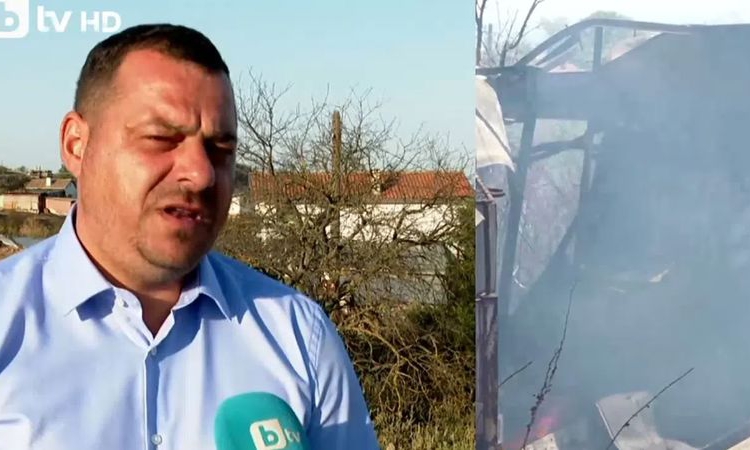 Пожарът край Бургас е овладян: Огънят е тръгнал от двор на къща