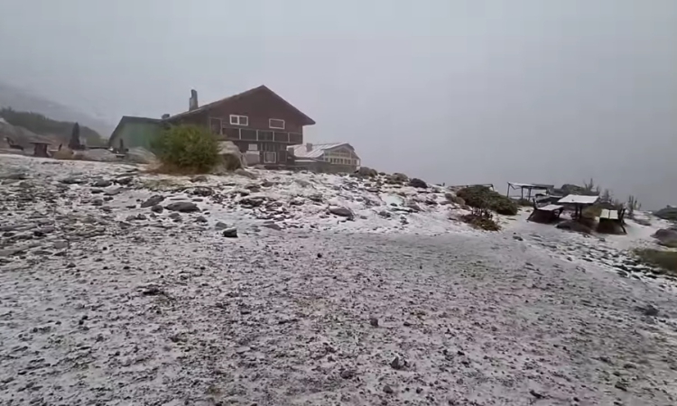 Първи сняг падна у нас