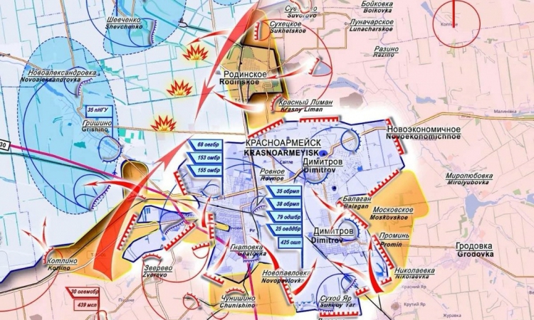 Украйна спешно укрепва позициите си в Покровск
