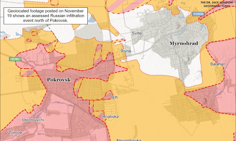 Украйна твърди, че удържа фронта в северната част на Покровск