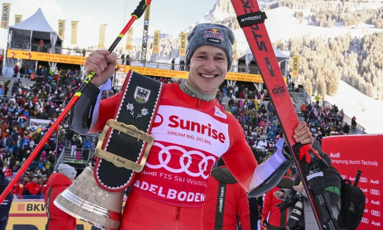 Марко Одермат ликува в първия супергигантски слалом за сезона