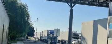 30-километрова опашка от камиони пред „Капитан Андреево“