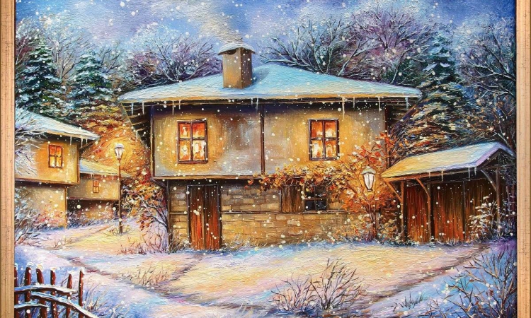 Потопете се в зимната приказка с изложбата „Коледна Светлина“ на Даниела Стойкова