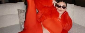 Бременността не попречи на Дилета да се разкрачи и да качи поредица от уникални снимки