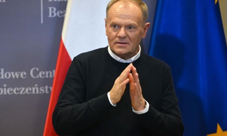 Новогодишното обръщение на Туск предизвика скандал в Полша
