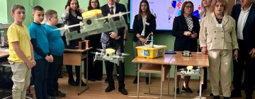 Министър Красимир Вълчев откри СТЕМ център  в ОУ „Св. Св. Кирил и Методий“ в Труд