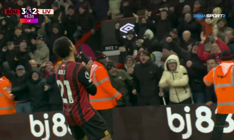 Борнемут удари Ливърпул в истинска драма