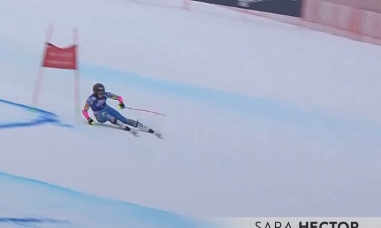 Сара Хектор грабна победата в гигантския слалом в Шпиндлерув Млин