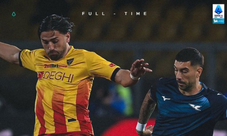 Лече и Лацио поделиха точките на ''Виа дел Маре''