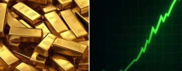 Златото с нов рекорд, удари 5300 долара за тройунция