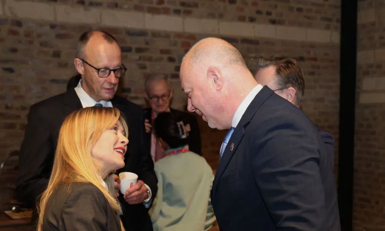 Какво си казаха Желязков и Мелони