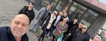 Костадин Димитров сподели  Деня на виното и любовта с жители  на „Тракия“