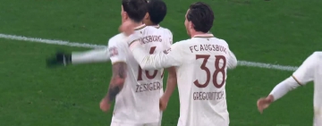 Аугсбург с трети пореден успех в Бундеслигата