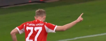 Байерн спука от бой Мьонхенгладбах