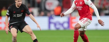 Арсенал се спаси от поражение срещу Леверкузен с късна дузпа