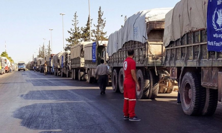 Конвой с хуманитарна помощ потегли от Турция към Иран