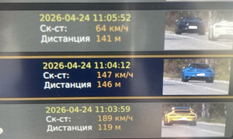 Шофьори са засечени с до 189 км/ч във Велинград