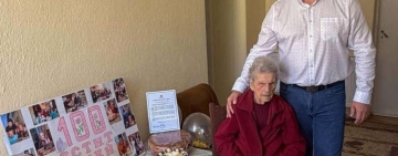 Кметът на Кричим поздрави столетница