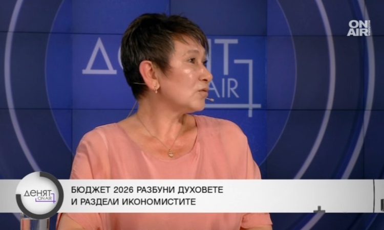 Везиева за Бюджет 2026: Предпазлив, трябва ни управленска програма