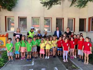 Открит урок по безопасност на движението в детска градина „Росица“