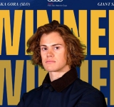 Лукас Пинейро Бротен ликува в гигантски слалом в Кранска гора