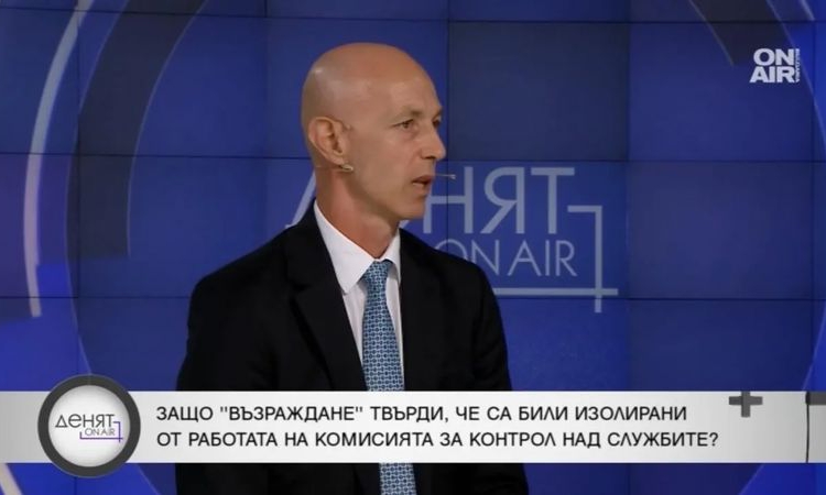 Коста Стоянов, "Възраждане": Над Олег Невзоров има чадър, днес е бил в София